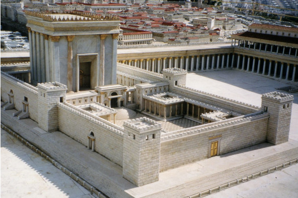 ヘロデ神殿（第二神殿）の想像模型