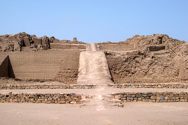 パチャカマック遺跡のピラミッド